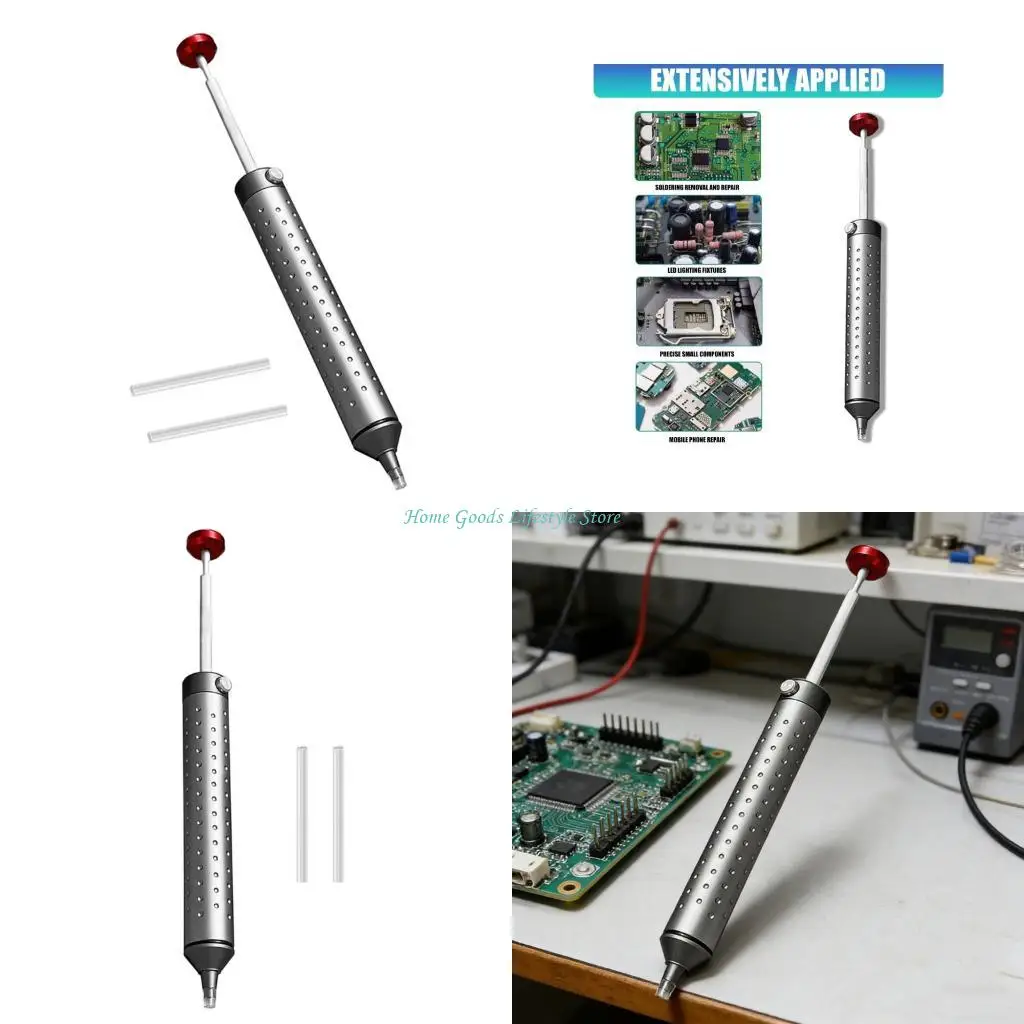 

E74E Мощные всасывающие насосы для распайки, легкий демонтажный инструмент для пайки для ремонтных работ