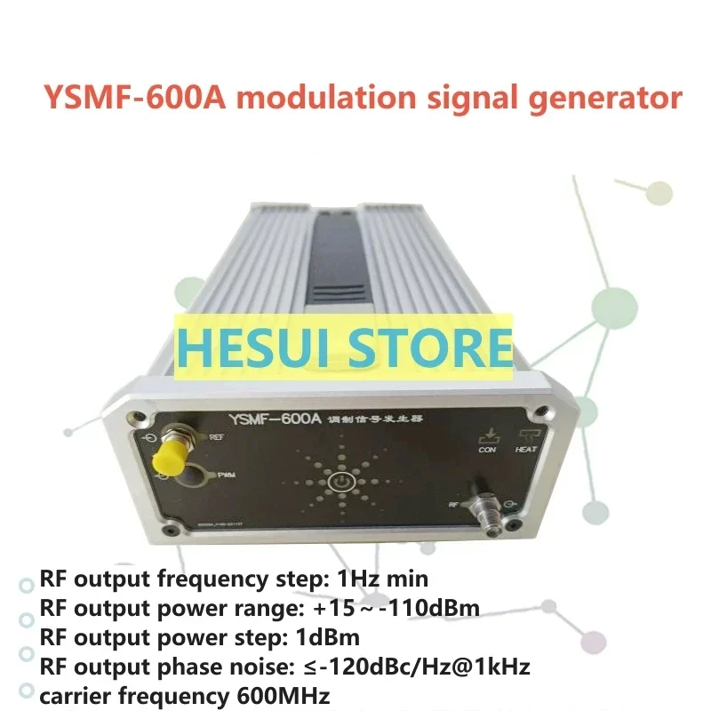 YSMF-600A RF modulation signal source generator 3M-600MHz analog modulation signal AM/FM/PM/2ASK/FSK