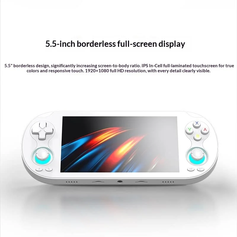 Rg Vita Pro Retro Handheld Game Console Dual System Android Linux 5.5
