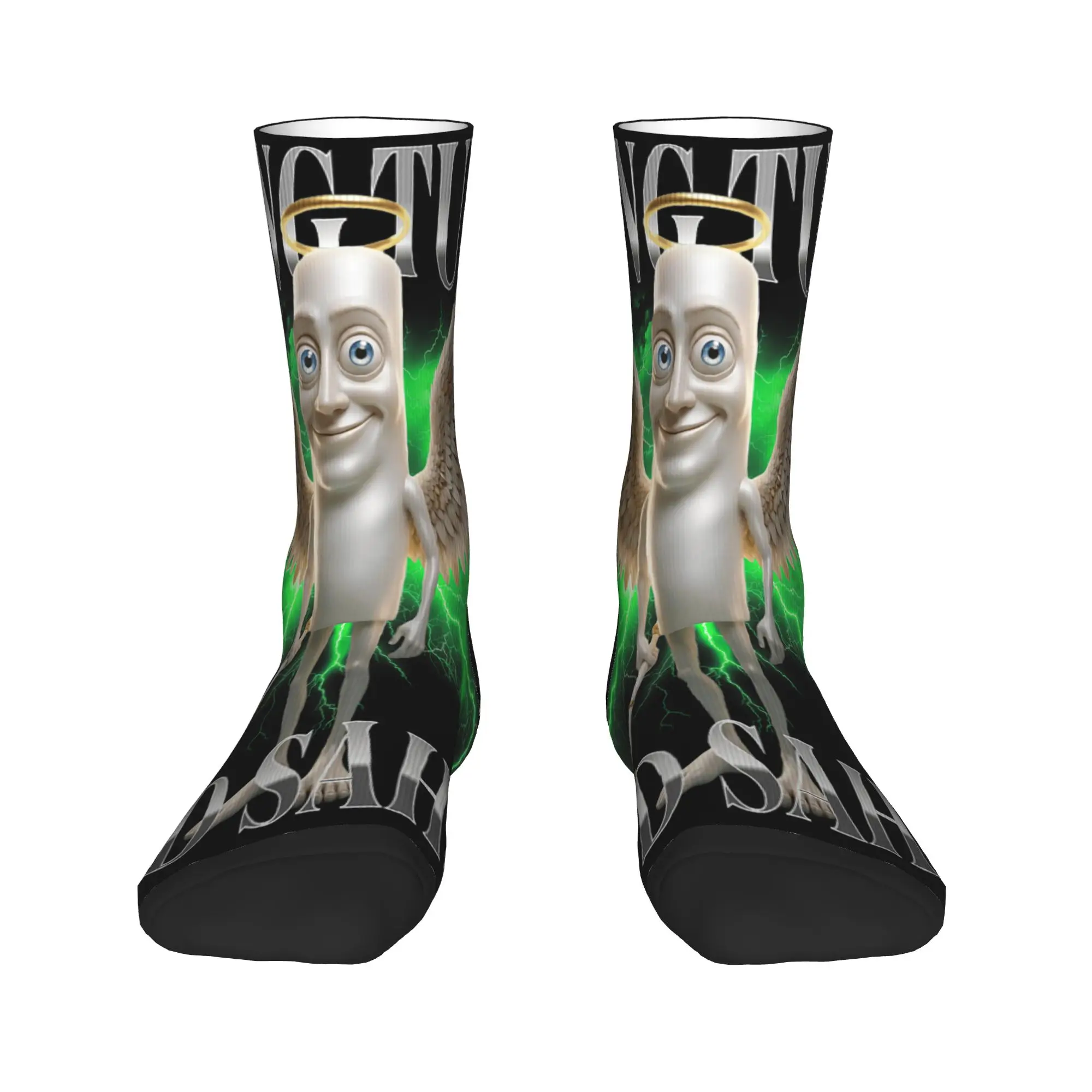 

Tung Tung Tung Sahur Italian Brainrot Stockings Adults Men Socks Soft Kawaii Socks Autumn Outdoor Sports Non-Slip Graphic Socks