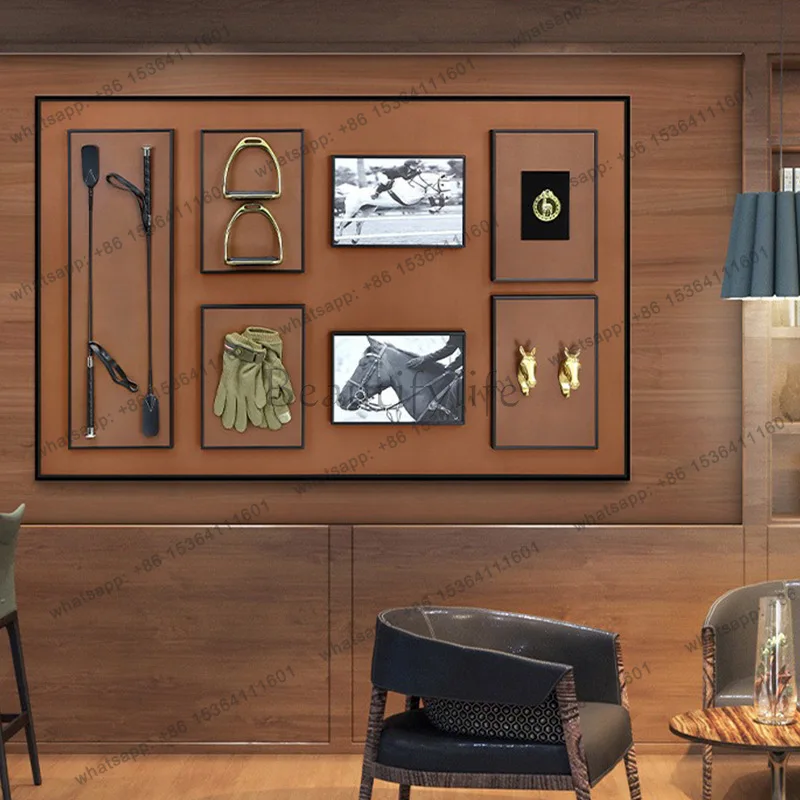 LJY hotel decorative painting three-dimensional art retro golf club