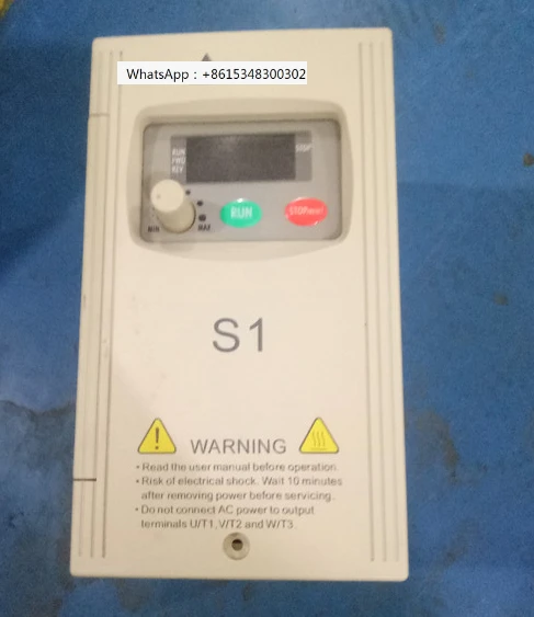 

Demolition frequency converter VFD004S21A quality assurance, physical quality assurance, stock