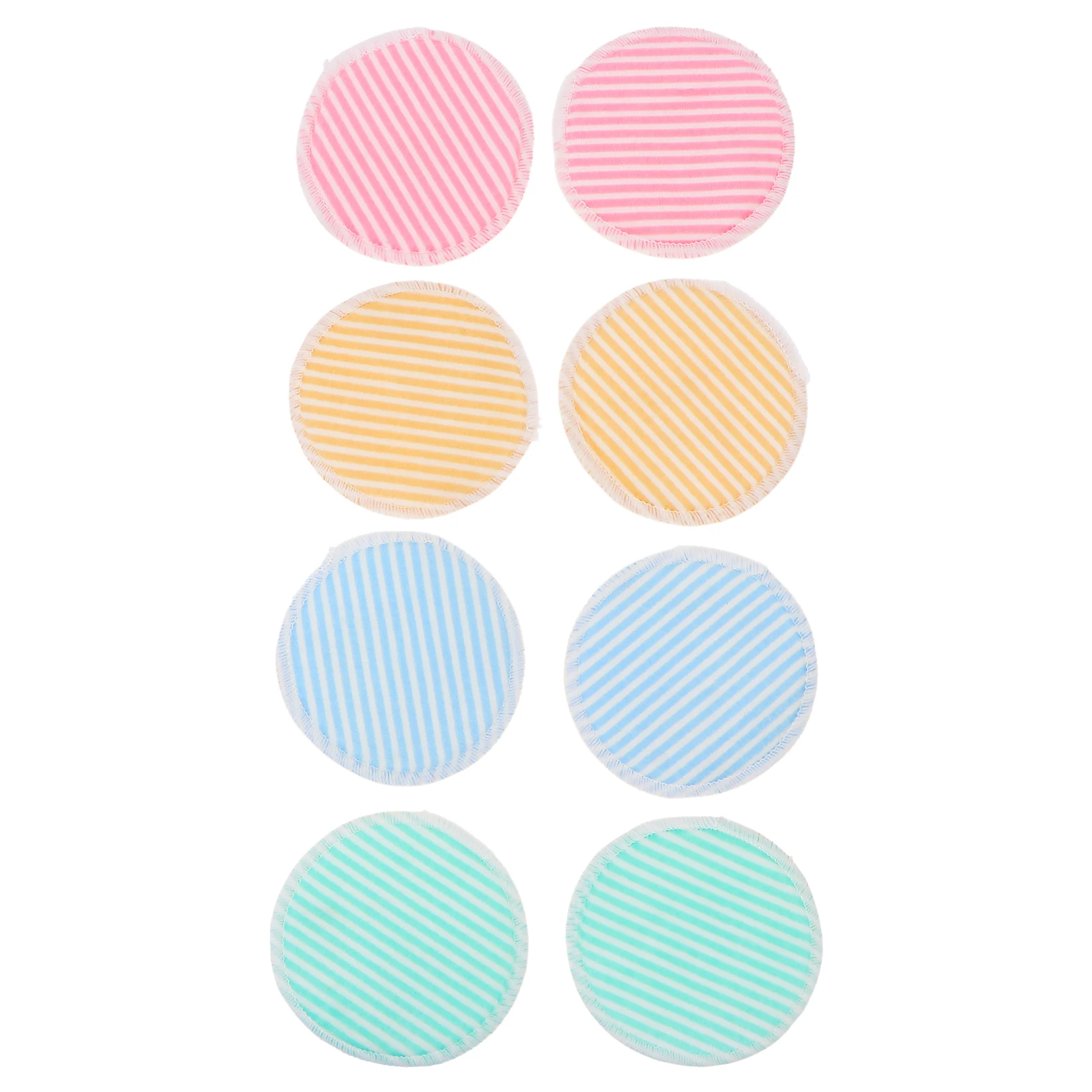 

8pcs Makeup Remover Pads Reusable Exfoliating Facial Cleansing Puff Home Travel Camping Business Women Ladies Gift Set Storage