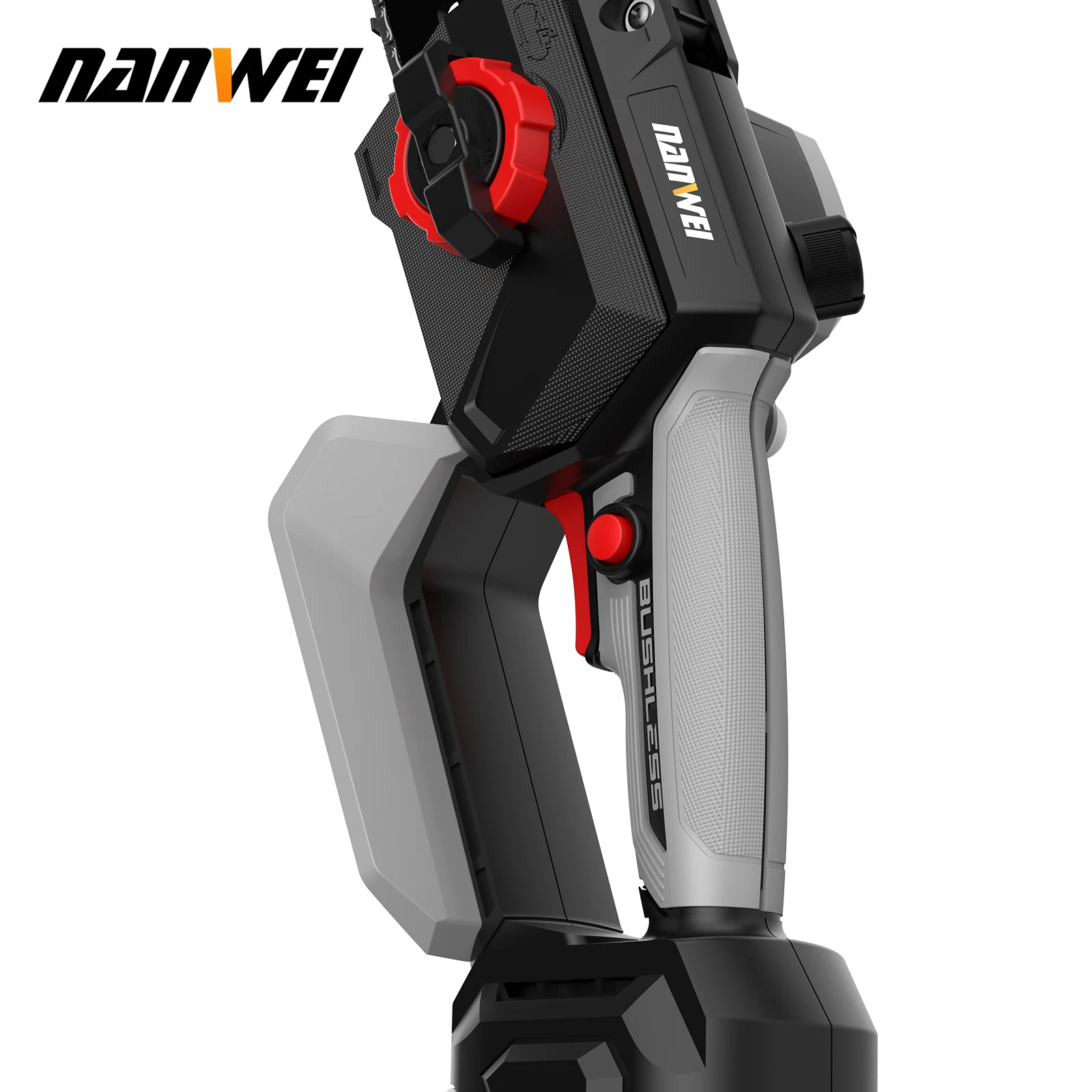 NANWEI Power tools Brushless Cordless Garden Outdoor DIY Felling Chainsaw 6/8 inch Professional Eco-friendly Efficient Chainsaw