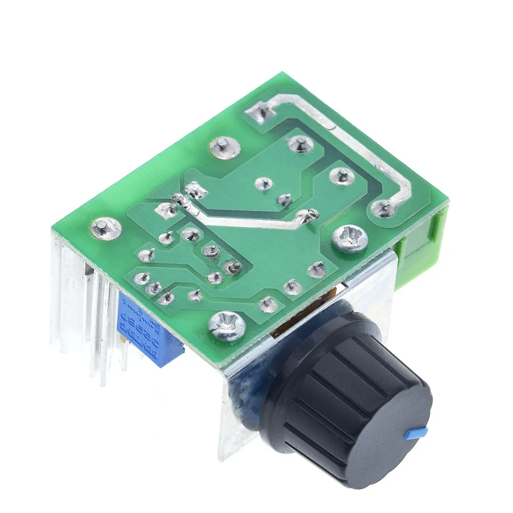 AC 220V 2000W SCR Voltage Regulator Dimming Dimmers Motor Speed Controller Thermostat Electronic Voltage Regulator Module