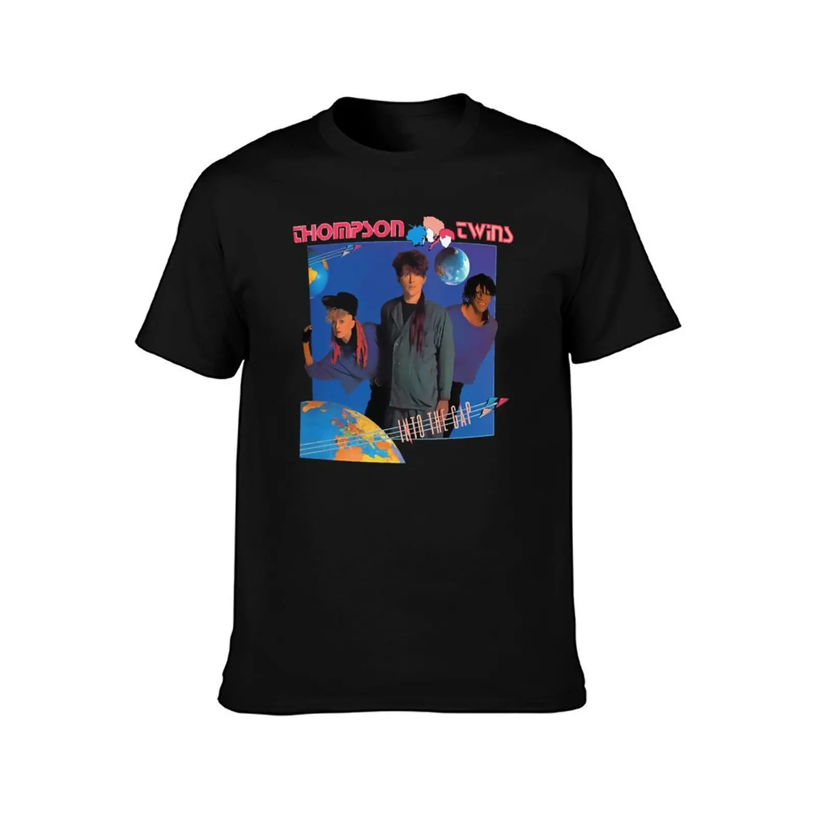 Thompson Twins T-Shirt Basic Short Sleeve for Men T-Shirt