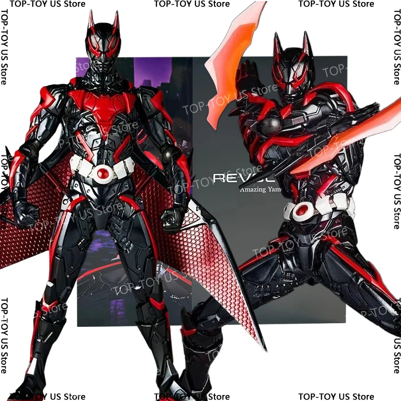 

Kaiyodo Revoltech AMAZING YAMAGUCHI Batman Beyond Batman Ver. 1/12 Scale PVC Anime Action Figures Model Collection Toy
