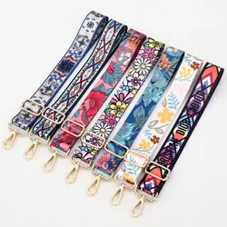 Nylon Colored Bag Strap Women Handbag Belt Wide Shoulder Bag Strap Replacement Adjustable Bag Strap Bag Accessories