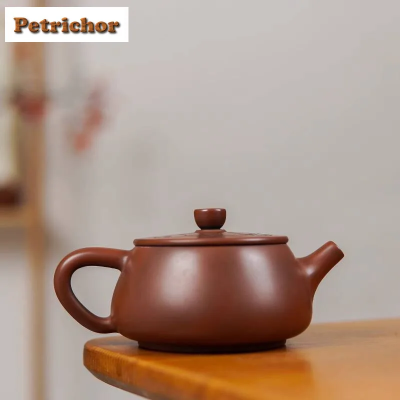 220 مللي اليدوية Nixing الفخار الإغاثة إبريق الشاي عيار كبير التقليدية الشاي Infuser وعاء الشاي تخمير غلاية مع مصفاة أدوات المائدة