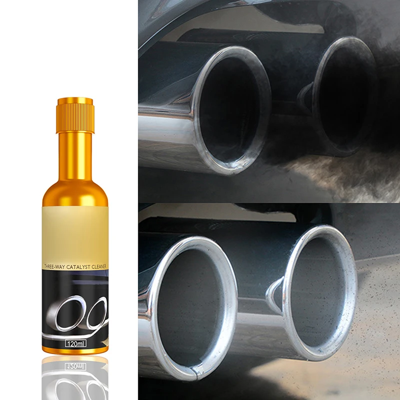 120ml Automobile Catalysts Clean Engine Accelerator Oxygen Sensor Throttle Remove Carbon Boost Up Catalytic Converter Cleane