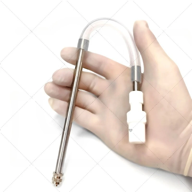 Lab Suction Tube Strength Straw Root Canal Suction Metal Suction Tube, Suctions Connector Tube