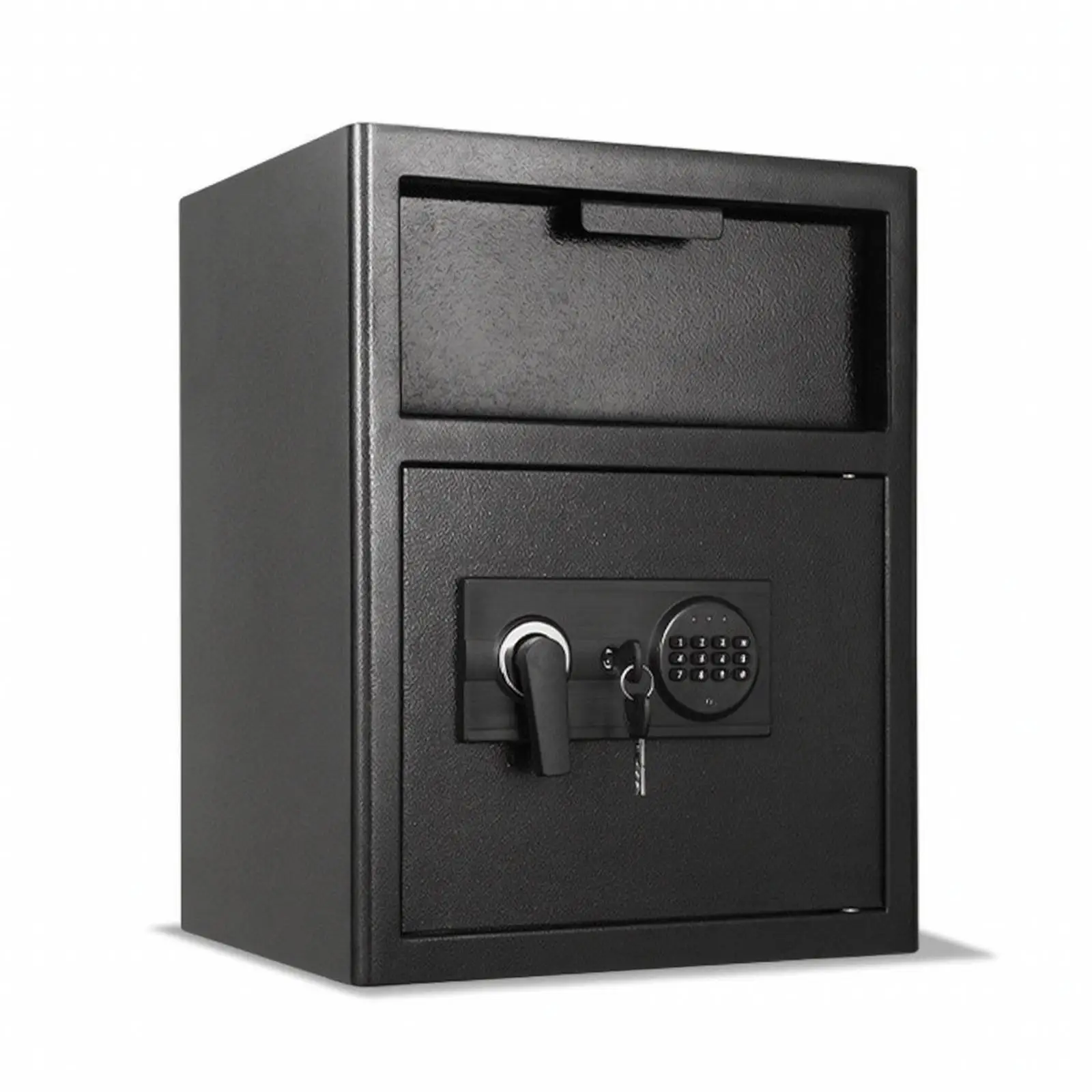 Coin Deposit Container Secure Delivery Box with Key Front Door Box with Lock Anti Theft Mail Box for Gate