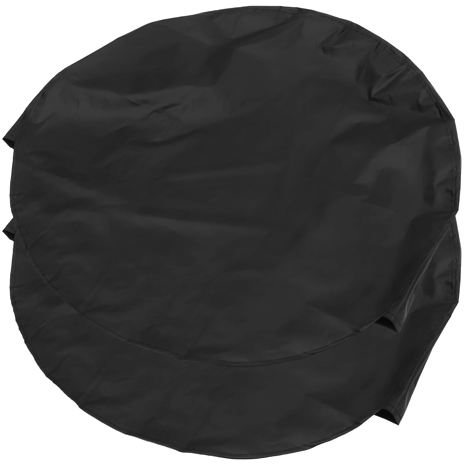 

2Pcs Tire Covers Black Waterproof Breathable Canvas Protect Tires Wheels for Rv Truck Trailer Car Sun Dustproof Protection