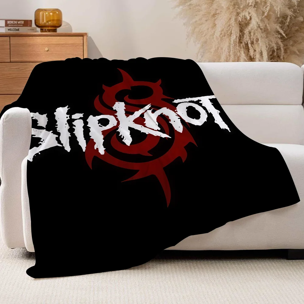 Hot rock band S-Slip k-knot Blanket For Sofa Office Bed Plane Travel Sleep Read Relax Camping Soft And Warm