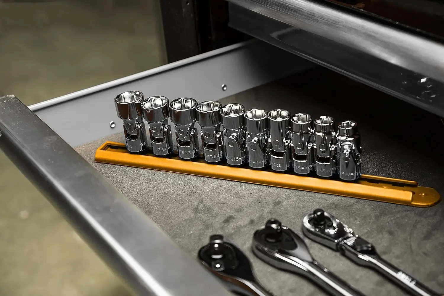 3/8" Drive Flex Metric Socket Set 10 Pc., 6 Point - 80565