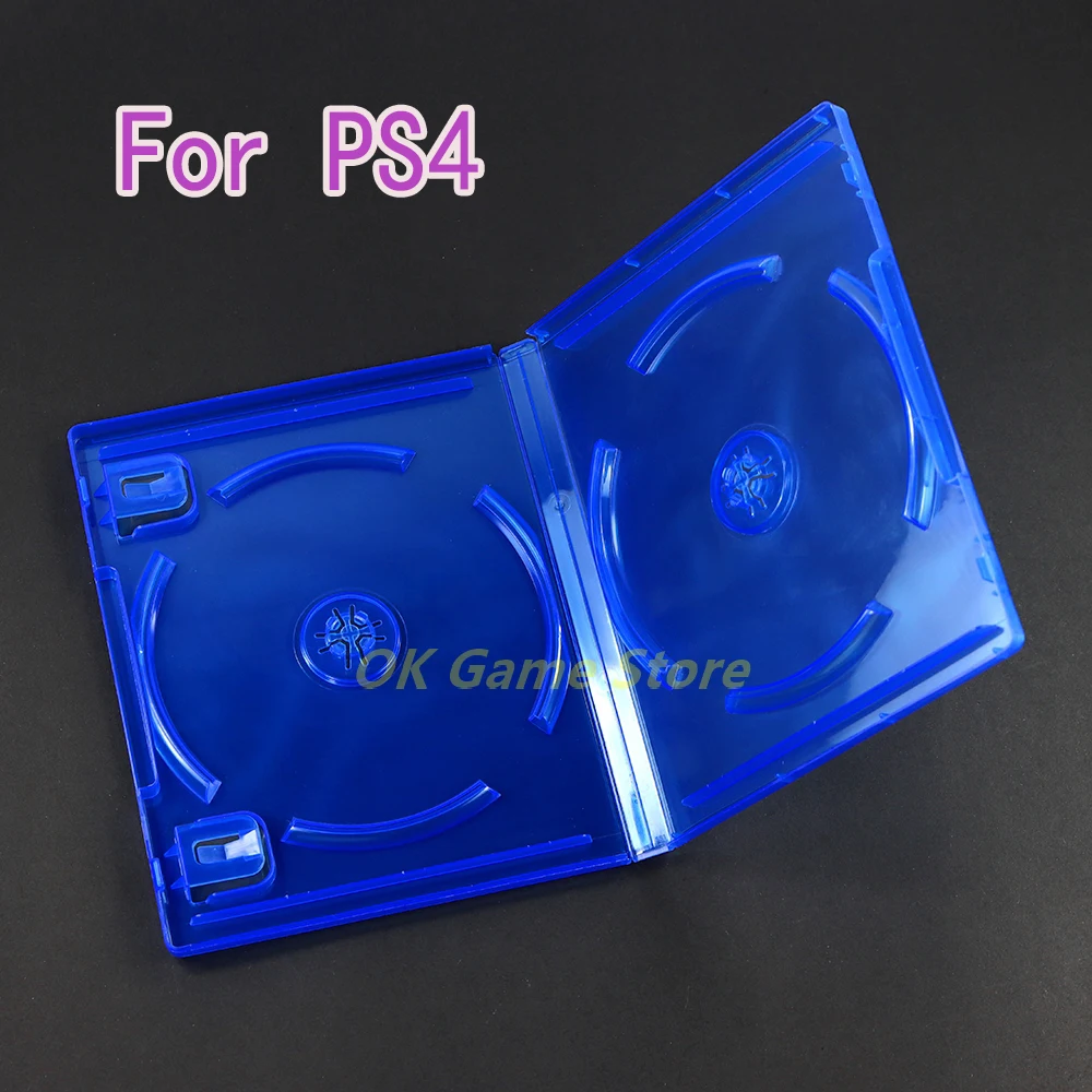 1pc Dual CD Game case cover protective box for Paystation 4 CD DVD Discs Storage box For PS4 game disk cover case