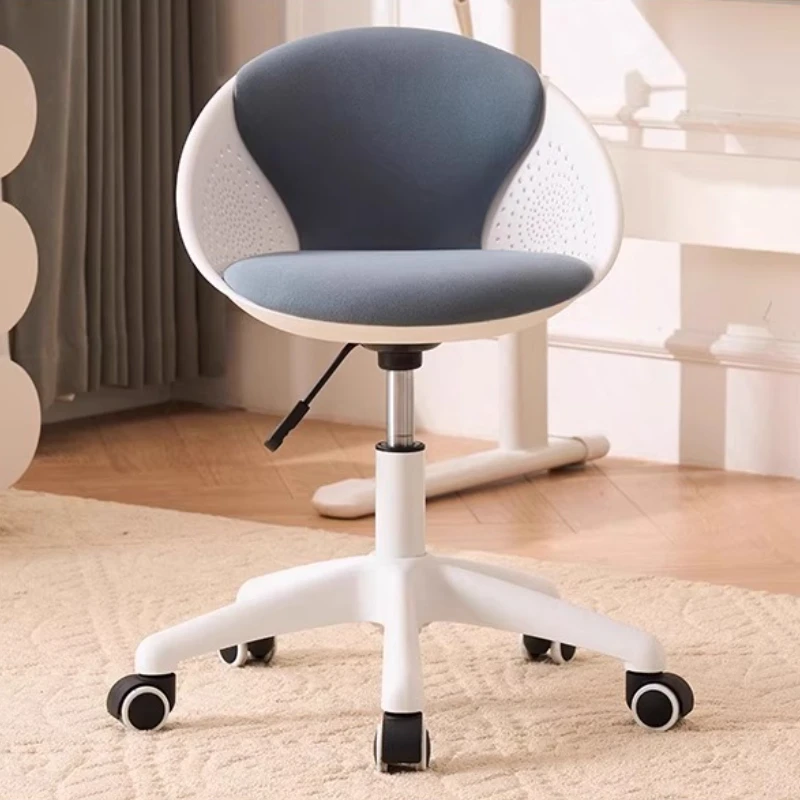 

Modern Nordic Style Lifting Rotation Manicure Chair Office Chairs Furniture Gaming Chairs Swivel Lift Sliding Wheel Stool