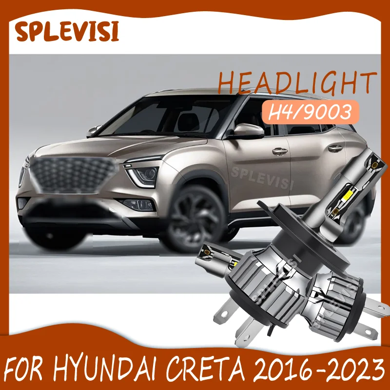 

durable Illuminate the Road Ahead Clearly​ LED headlight HI/LO BEAM For HYUNDAI CRETA 2016 2017 2018 2019 2020 2021 2022 2023