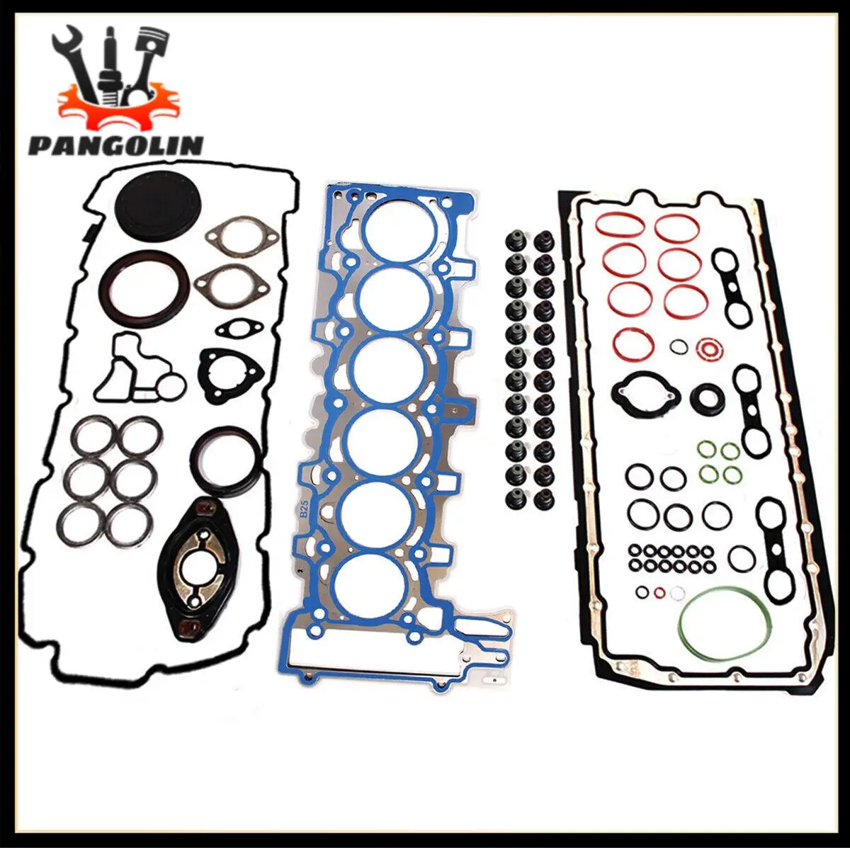 Engine Cylinder Head Gasket Set 11127555310 11127582245 For BMW 323xi 325i 523i 525i X3 E91 2.5L L6 N52B25 Engine Rebuilding Kit