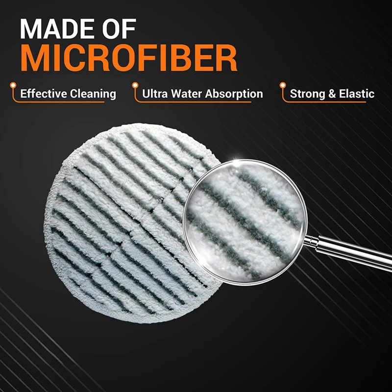 Balai serpillière lavable et réutilisable pour Bissell 2124 2039A, tampon de nettoyage en profondeur pour sols durs