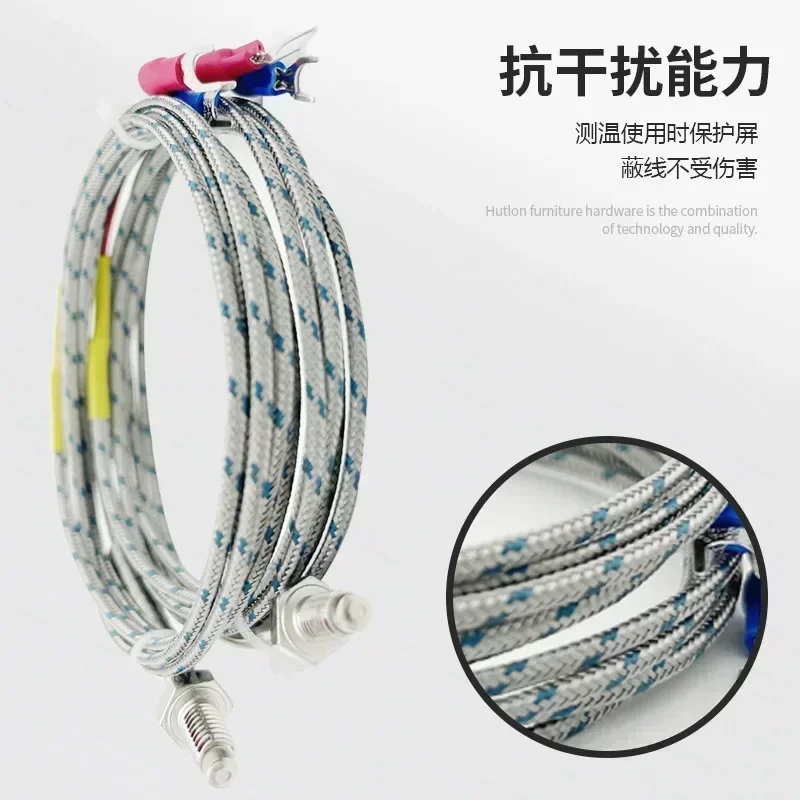 Screw Thermocouple Multi-strand K-type WRN Temperature Sensor Precision M6/M8 Temperature Control Probe