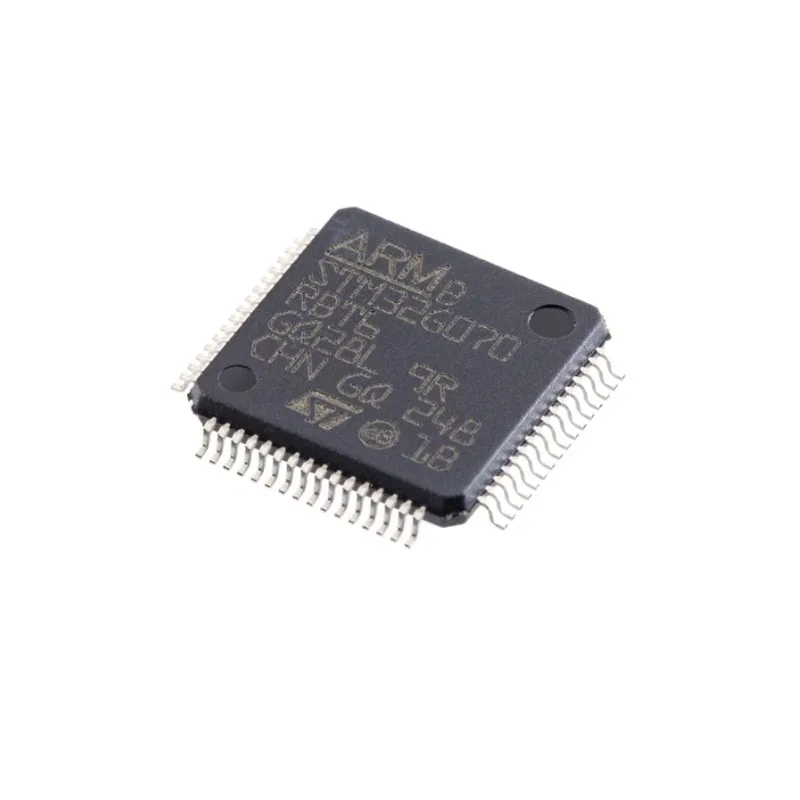 5-20PCS STM32G070RBT6 LQFP-64 STM32G070 070RBT6 STM32G0 Arm Cortex-M0+ MCU 128 KB Flash 64 MHz CPU 32-bit Microcontroller -MCU
