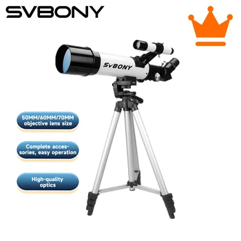 Svbony SV501P Teleskop astronomiczny Początkujący Dorośli Dzieci, Profesjonalny teleskop 400 mm ze statywem, Teleskop do obserwacji obiektów ziemskich i niebieskich, do odkrywania tajemnic wszechświata