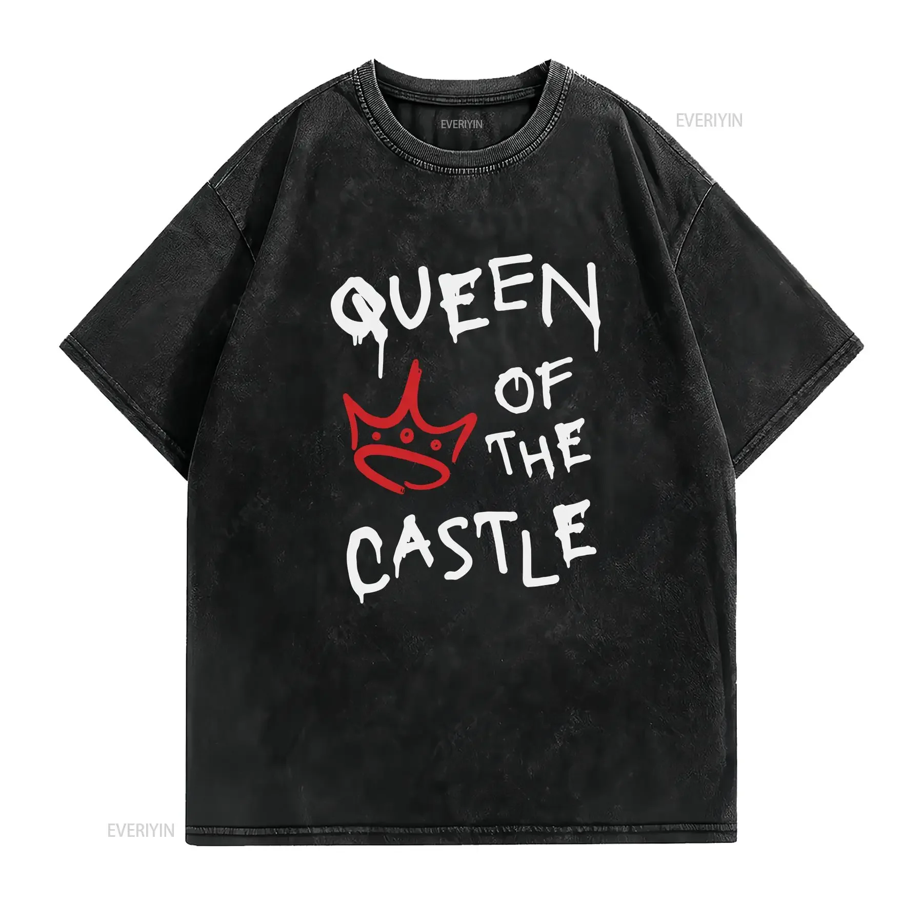 CLEVES SIX TSHIRT Musical Theatre Top Anna of Quote Broadway CasT T Shirt Queen the Castle Get Down vintage Washed Stylish