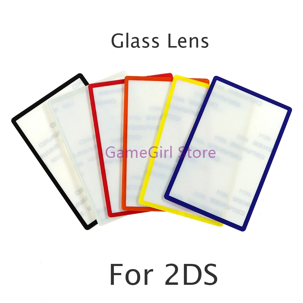 

30pcs Replacement For Nintendo 2DS Upper Top Screen Glass Lens Cover LCD Protector Panel