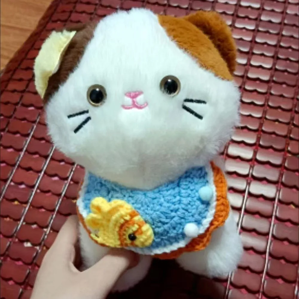 

Милая плюшевая кукла-кошка, игрушка-кошка, кукла для девочек, спящий друг, подарок на день рождения с куклой, SAtanding