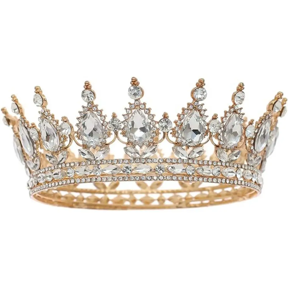 Fashion Bride Queen Crown Cosplay Pageant Royal Princess Crown Birthday Prom Women Tiaras for Princess Party