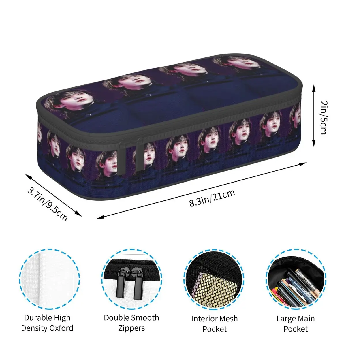 Пенал Bang Chan для детей, подарки, коробка для ручек, сумка для карандашей, канцелярские принадлежности, сумка-держатель для ручек