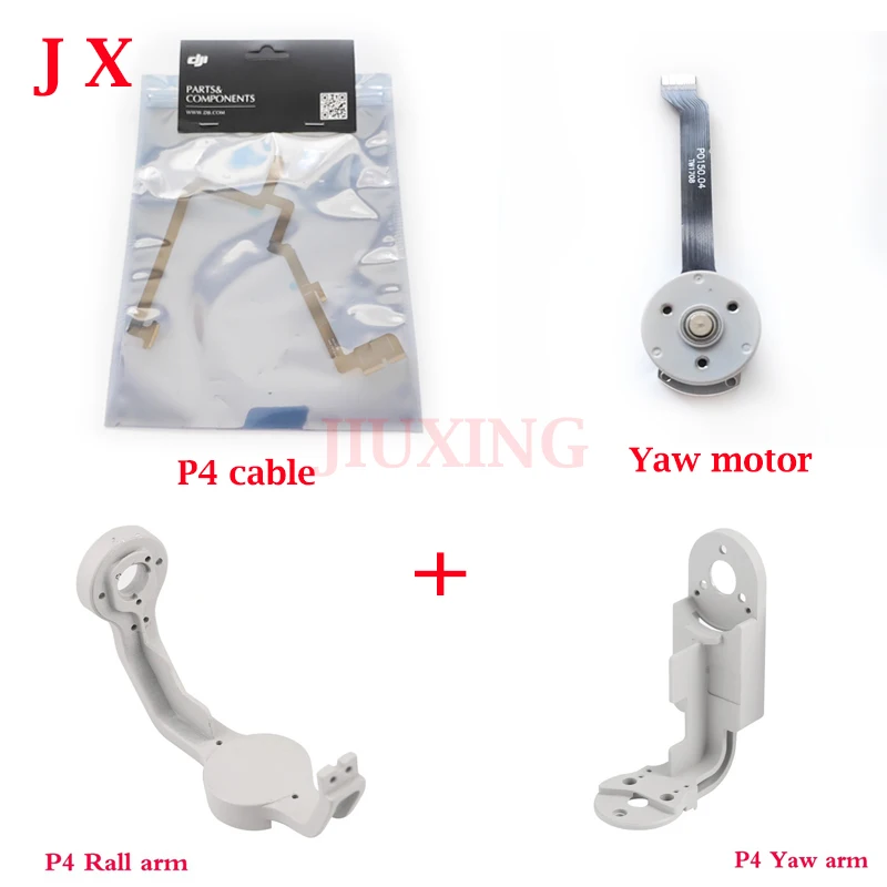 

Gimbal Camera Len Frame Lens with Glass Yaw/Roll Arm Yaw/Roll/Pitch Motor Gimbal Flat Cable Repair Part for DJI Phantom 4 Drone