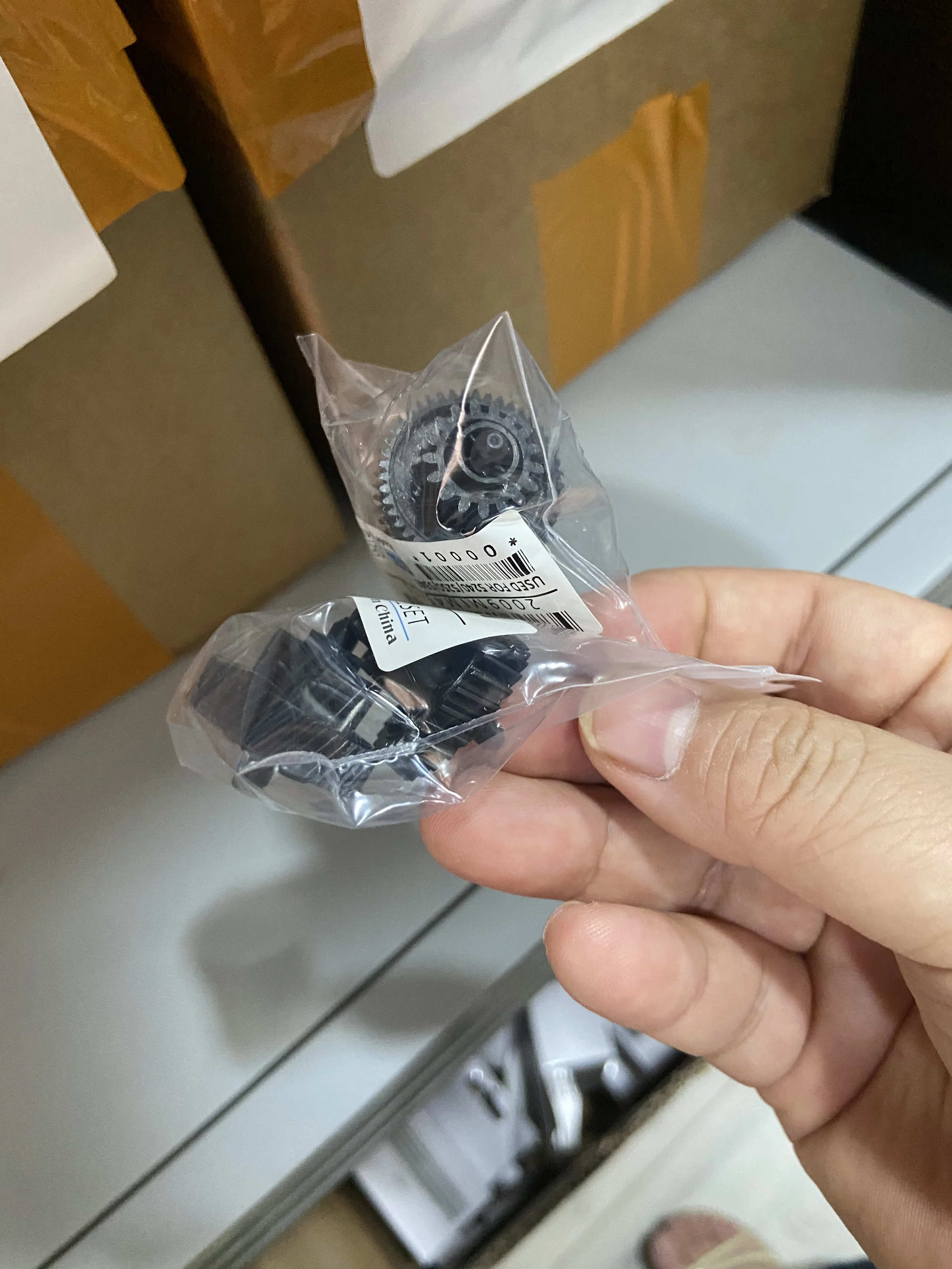 10X aandrijftandwiel voor Brother DCP 8060 8065 8070 8080 8085 MFC 8460 8480 8660 8670 8680 8690 8860 8870 8880 8881 8890 HL 5240 5270