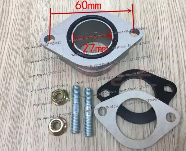 GS 125 GN 125 CG 125 aluminum Adapter Inlet Intake Manifold Pipe For GS125 GN125 CG125