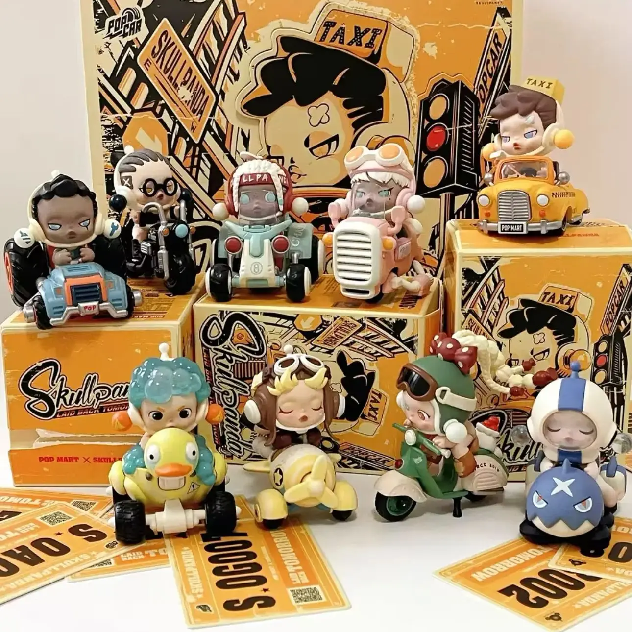 

Skullpanda Laid Back Tomorrow Series Original Blind Box Mystery Box Guess Bag Toys Doll Cute Anime Figure Desktop Ornaments