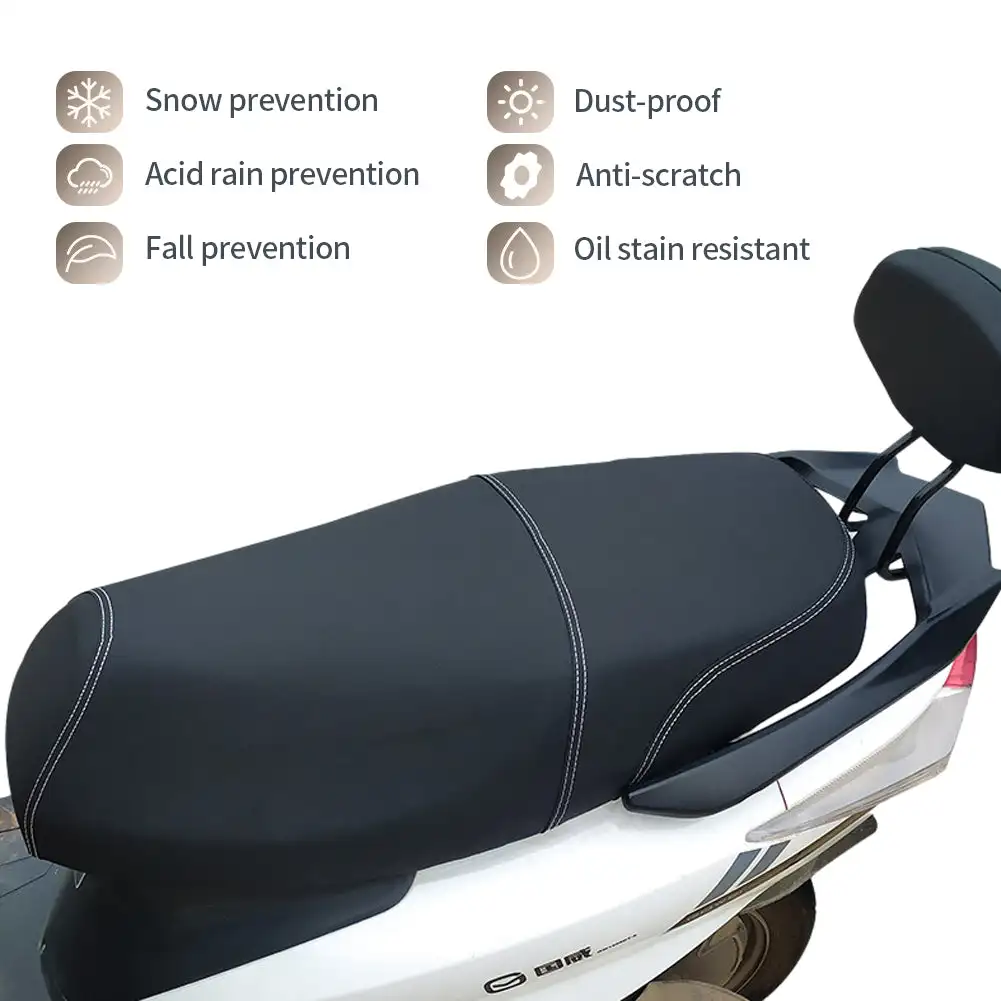 S2R Motorcycle Moped Motorbike Seat Cover for HONDA PCX150 PCX 150 Universal Scooter Cushion Leather Case