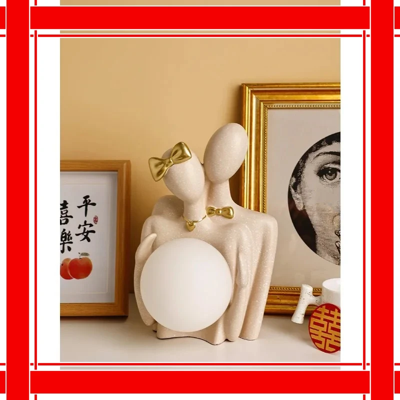 Creative couple styling atmosphere ornament Nordic home decoration gifts for girlfriends Qixi Festival