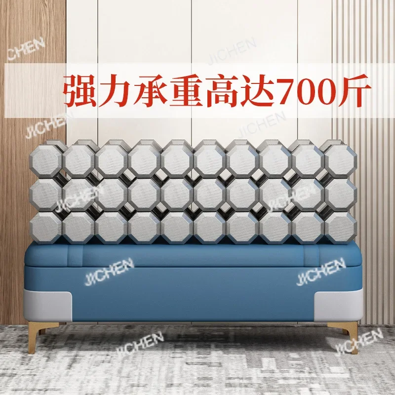 HS Schuhwechselhocker Haustür Schuhhocker Wohnzimmer Sofa Hocker Rechteckiges Schlafzimmer mit Stauraum