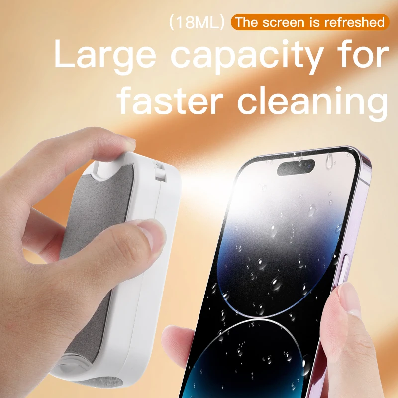 Fone de ouvido Cleaner Brush Kit, Camera Phone Tablet Laptop TV Screen Cleaning Tools, Headset Cleaning Pen para MacBook Airpod, 5 em 1