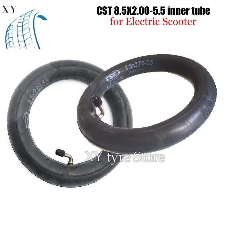 8.5x2.00-5.5 Inner Tube CST Pneumatic Tire 45 90 Degree Valve Fits 8.5 inch Electric Scooter INOKIM Night Series Scooter