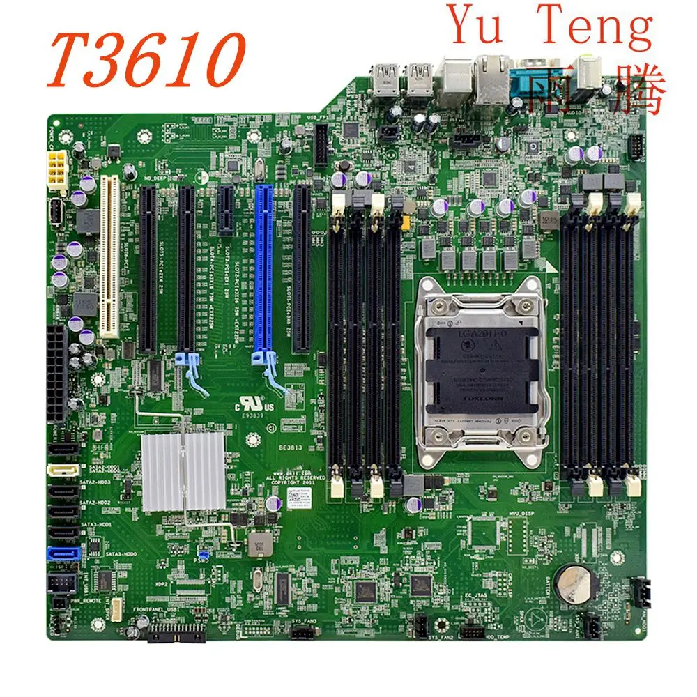 For DELL Precision T3610 Motherboard LGA 2011 DDR3 CN-09M8Y8 09M8Y8 9M8Y8 Mainboard