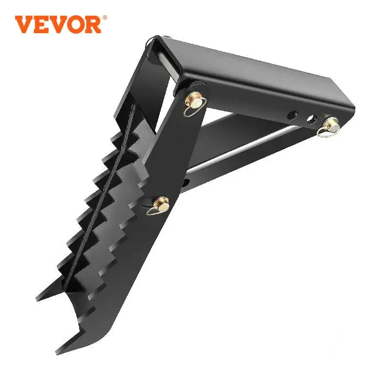 VEVOR 18 - 38 Inch Backhoe Excavator Thumb Hoe Clamp Bolt-On Design 1/2 Or 5/8 Inch Tooth Plate Thickness Anti-Corrosion Surface