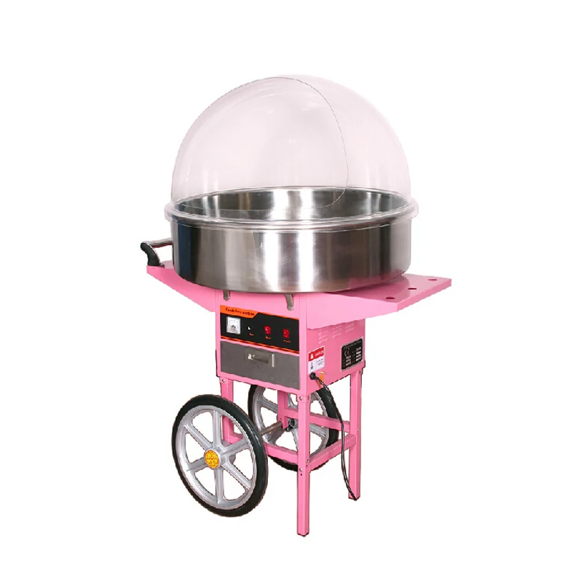 Cotton candy machine Dust cover Transparent cover The bubble Acrylic material 520mm 720mm Candy machine