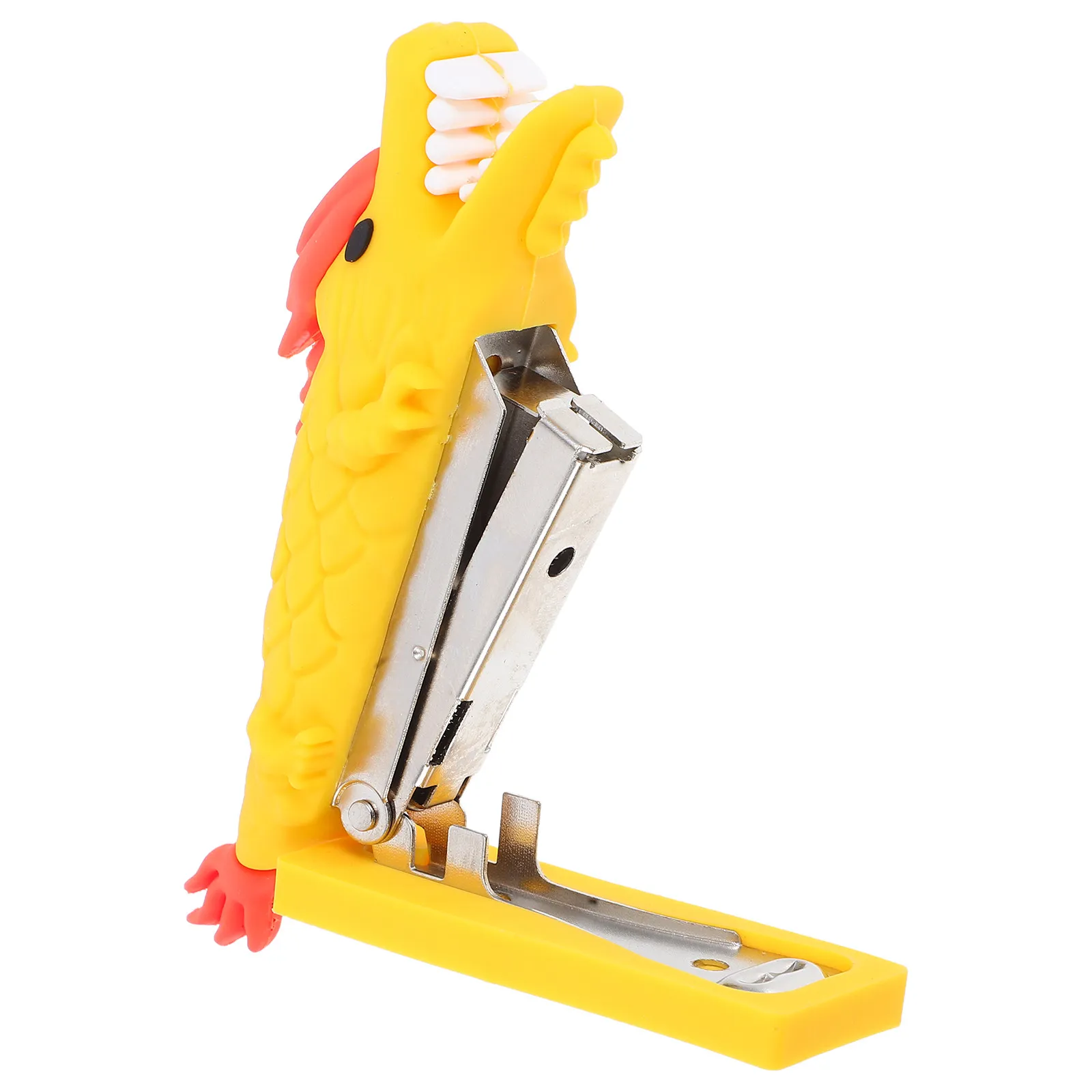 

Мини-степлер «Милый дракон»: портативные канцелярские принадлежности из нержавеющей стали для студентов, дома и офиса, мультяшный дизайн