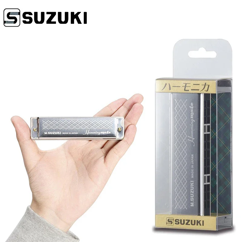 

Suzuki SU-13M-C Humming Mate Deluxe Tremolo 13-луночная диатоническая гармоника, ключ C