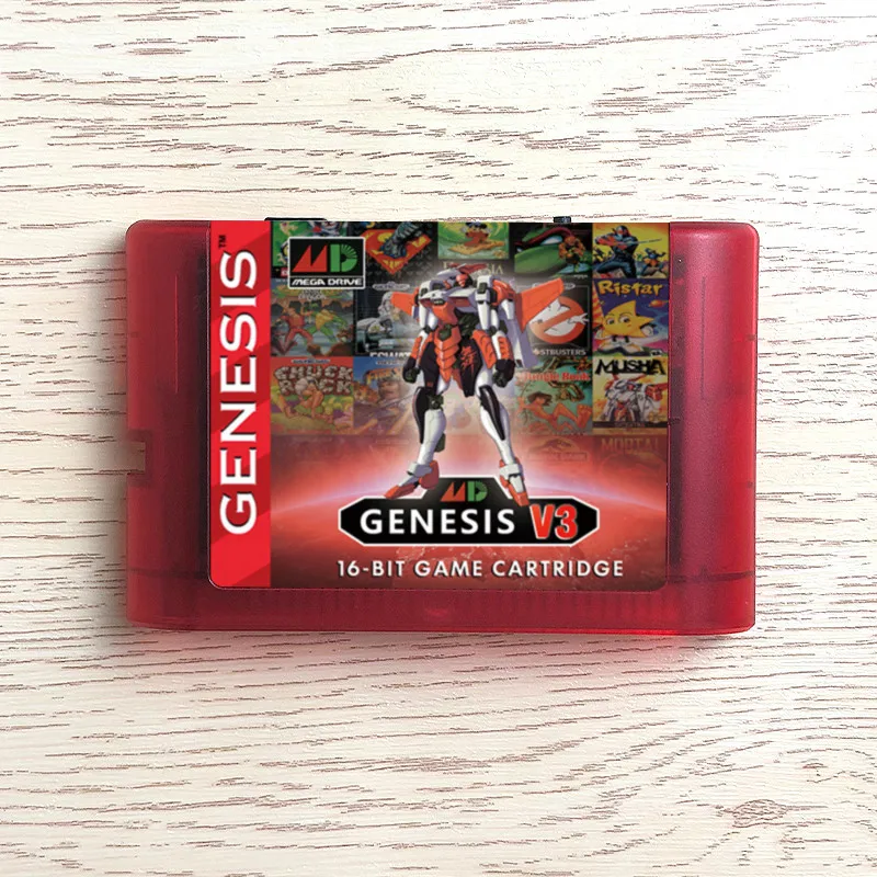 خرطوشة ألعاب Super EDMDS V3 Pro محدثة 1200 في 1 لوحدة تحكم ألعاب SEGA GENESIS Mega Drive MegaDrive للولايات المتحدة الأمريكية/اليابان/الأوروبية