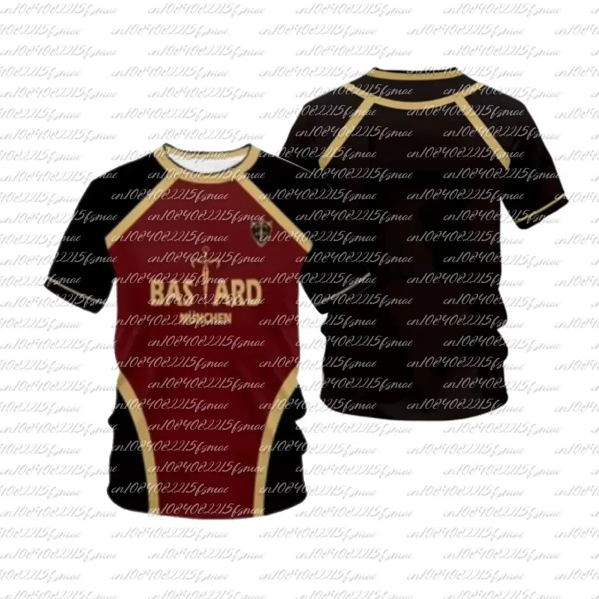 Anime 3D-Druck Fußballtrikot Cosplay-Kostüm Sommer Kurzarm-T-Shirt Rot Schwarz Fußballuniform Oberteile Kaiser Isagi Ness Kinder – Detail 6