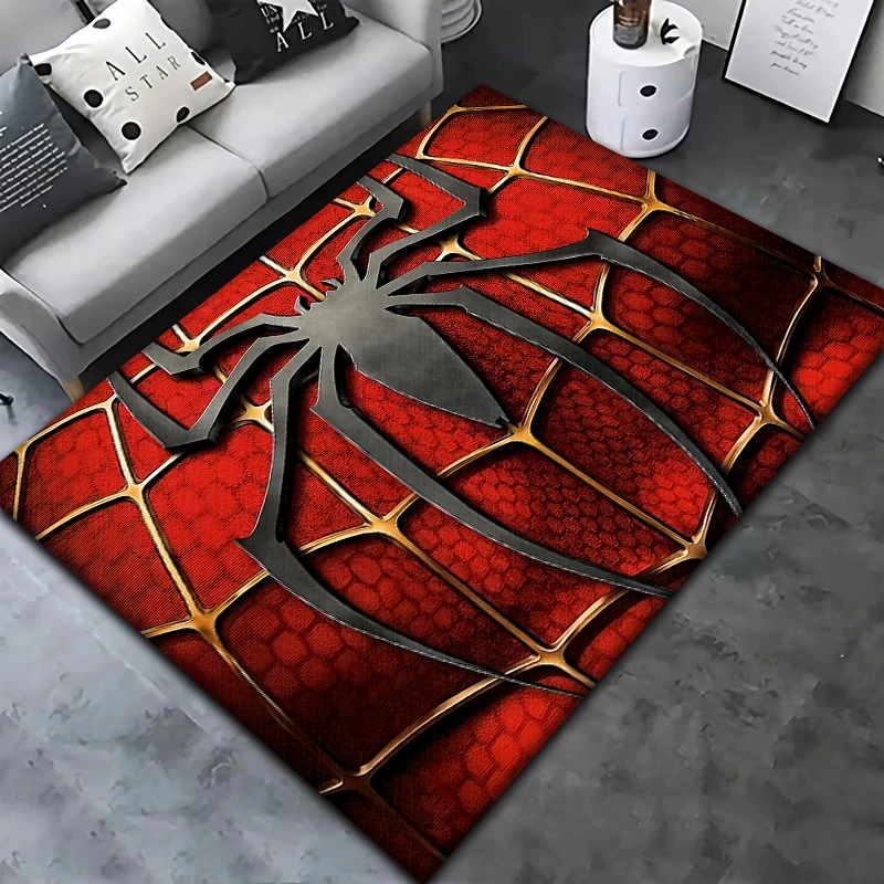 Marvel Spider Man Carpet for children,Living room Bedroom floor mat Kitchen mat Children's Bedroom Mat,room decor,Children‘s Art