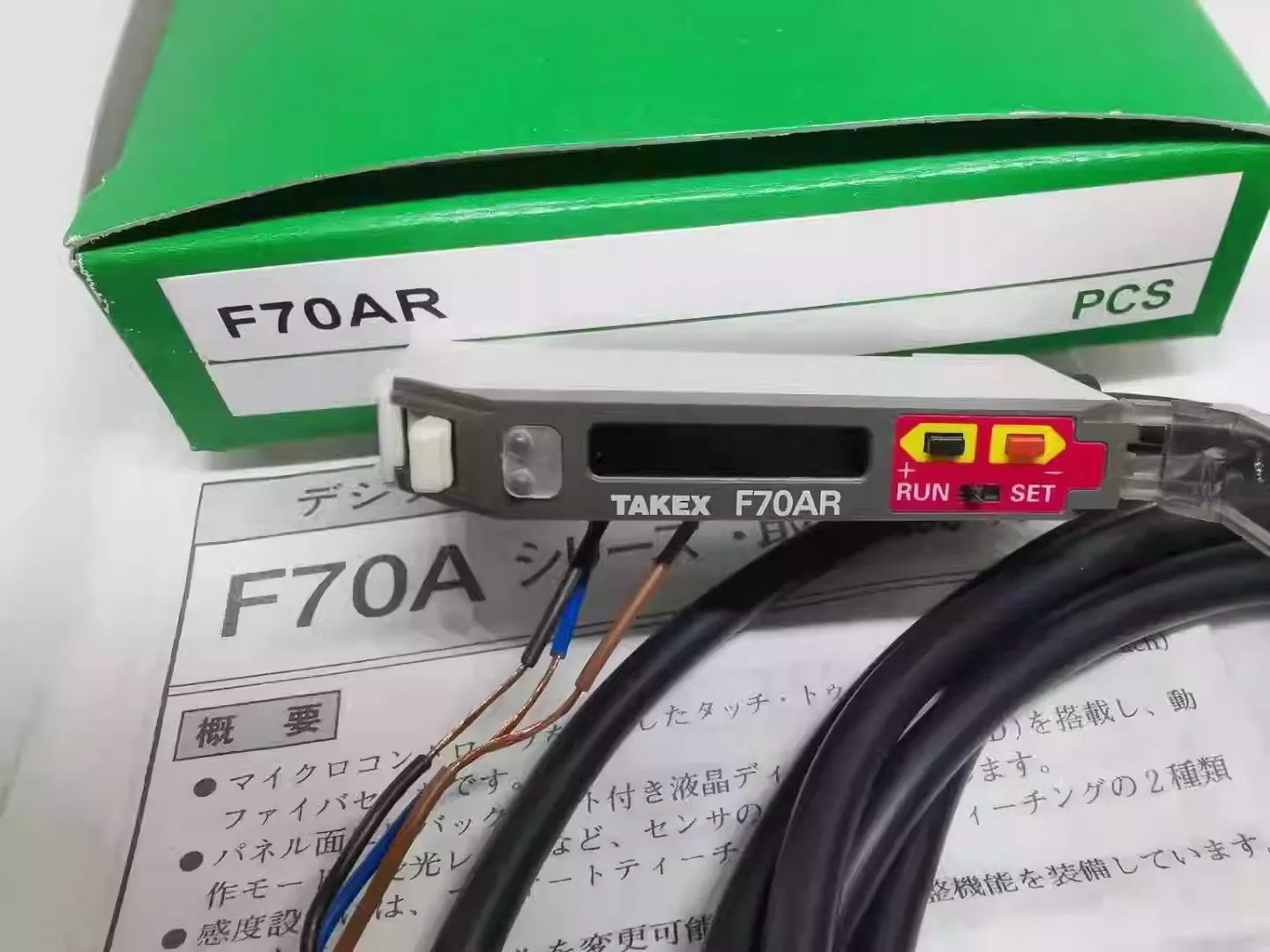 Japan TAKEX Authentic F71CR F71CRPN F71RAN F71R Fiber Optic Amplification Sensor